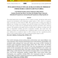 PENGARUH TINGKAT INFLASI, KURS, DAN BI RATE TERHADAP INDEKS HARGA SAHAM GABUNGAN (IHSG).pdf