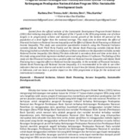Pengaruh Inklusi Keuangan dan Pembiayaan Bank Syariah Terhadap Ketimpangan Pendapatan Nasional dalam Program Sustainable Development Goals (SDGs).pdf