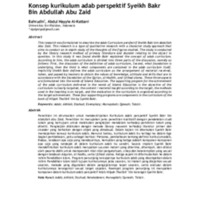 Konsep kurikulum adab perspektif Syeikh Bakr Bin Abdullah Abu Zaid.pdf