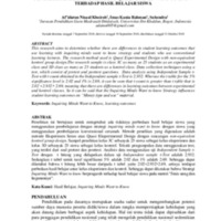 Pengaruh Penerapan Strategi Inquiring Minds Want To Know Terhadap Hasil Belajar Siswa.pdf