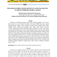 Pengaruh Current Ratio, Return On Asset dan Return On Equity Terhadap Harga Saham.pdf