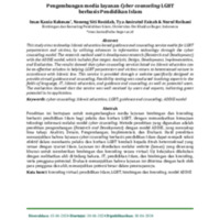 Pengembangan media layanan Cyber counseling LGBT berbasis Pendidikan Islam.pdf