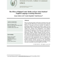 The Effect of Digital Comic Media on East Asian Students’‎ English Language Learning Outcomes.pdf
