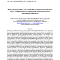 Model Internalisasi Nilai Anti-Korupsi Melalui Pengajaran di Perguruan Tinggi (Studi Kasus Fakultas Pendidikan Agama Islam Universitas Singgaperbangsa Karawang).pdf