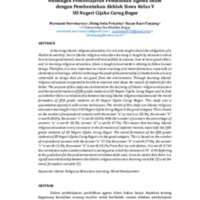 Hubungan Pembelajaran Pendidikan Agama Islam dengan Pembentukan Akhlak Siswa Kelas V SD Negeri Cijahe Curug Bogor.pdf