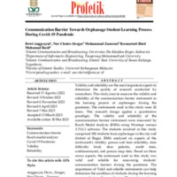 Communication barrier towards orphanage student learning process during covid-19 pandemic.pdf