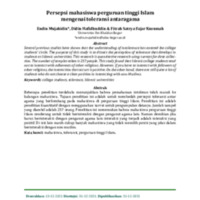 Persepsi mahasiswa perguruan tinggi Islam mengenai toleransi antaragama.pdf