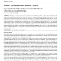 Women's Morality Education Values in'Aisyiyah.pdf