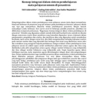 Konsep integrasi dalam sistem pembelajaran mata pelajaran umum di pesantren.pdf