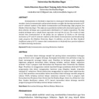 Pengaruh Komunikasi dalam Keluarga terhadap Motivasi Belajar Mahasiswa Komunikasi dan Penyiaran Islam Universitas Ibn Khaldun Bogor.pdf
