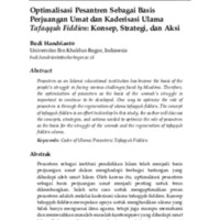 2.+Optimalisasi+Pesantren+Sebagai+Basis+Perjuangan+Umat+dan+kaderisasi+ulama.pdf