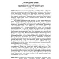 PENGARUH STRATEGI PEMBELAJARAN KOOPERATIF DAN KEMANDIRIAN BELAJAR TERHADAP HASIL BELAJAR BAHASA ARAB.pdf