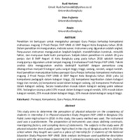Persepsi Guru Penjas Terhadap Kompetensi Mahasiswa Magang 2 Prodi Penjas Fkip Unib Di Smp Negeri Kota Bengkulu Tahun 2018.pdf