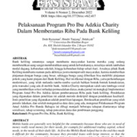 Pelaksanaan Program Pro Ibu Adzkia Charity Dalam Memberantas Riba Pada Bank Keliling.pdf
