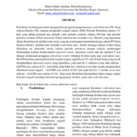 Event Study Return Saham Sebelum Dan Sesudah Ex–Dividend Date.pdf