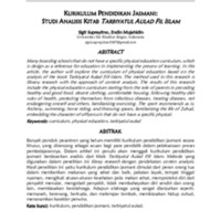 Kurikulum Pendidikan Jasmani Studi Analisis Kitab Tarbiyatul Aulad Fil Islam.pdf
