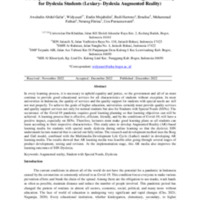 Development of Audiovisual Learning Media Based on Augmented Reality for Dyslexia Students (Lexiary-Dyslexia Augmented Reality).pdf