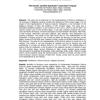 Implementasi Pembiasaan Tadarus Al-Qur’an dalam Pembentukan Karakter Religius Peserta Didik Kelas VIII MTs Al-Ahsan Tanah Sereal Kota Bogor.pdf