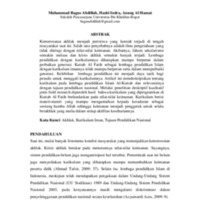 KONSEP KURIKULUM IMAN DAN RELEVANSINYA DENGAN TUJUAN PENDIDIKAN NASIONAL (STUDI ANALISIS DI KUTTAB AL FATIH).pdf
