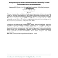 Pengembangan modul mata kuliah microteaching ramah mahasiswa berkebutuhan khusus.pdf