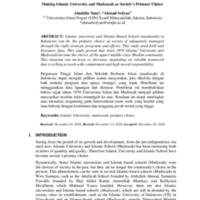 Making Islamic University and Madrasah as Society's Primary Choice.pdf