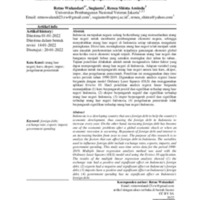 Analisis Faktor-Faktor Yang Mempengaruhi Utang Luar Negeri di Indonesia.pdf