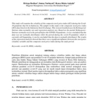 Analisis Volatilitas Harga Saham Terhadap Indeks Harga Saham Gabungan (Ihsg) Periode Maret 2019–Februari 2021.pdf