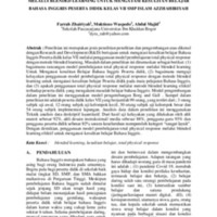 Penggunaan Model Pembelajaran Total Physical Response Melalui Blended Learning Untuk Mengatasi Kesulitan Belajar Bahasa Inggris Peserta Didik Kelas VII SMP Islam Azzhahiriyah.pdf