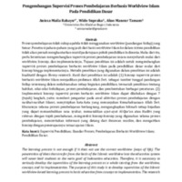 Pengembangan Supervisi Proses Pembelajaran Berbasis Worldview Islam Pada Pendidikan Dasar.pdf