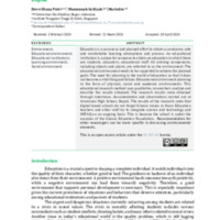 Planning for the islamic education environment at sma arrahman depok.pdf