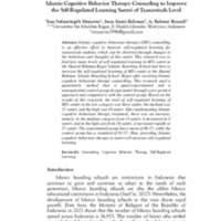 Islamic Cognitive Behavior Therapy Counseling to Improve the Self-Regulated Learning Santri of Tsanawiyah Level.pdf