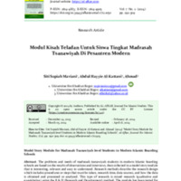 Model Story Module for Madrasah Tsanawiyah level Students in Modern Islamic Boarding Schools.pdf