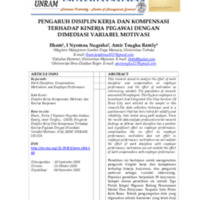 Pengaruh Disiplin Kerja Dan Kompensasi Terhadap Kinerja Pegawai Dengan Dimediasi Variabel Motivasi.pdf