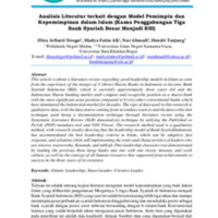 Analisis Literatur terkait dengan Model Pemimpin dan Kepemimpinan dalam Islam (Kasus Penggabungan Tiga Bank Syariah Besar Menjadi BSI).pdf