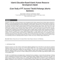 Islamic Education-Based Islamic Human Resource Development Model (Case Study of PT Asuransi Takaful Keluarga Jakarta Marketer).pdf