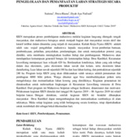 PEMBERDAYAAN MASYARAKAT DALAM BUDIDAYA, PENGELOLAAN DAN PEMANFAATAN LAHAN STRATEGIS SECARA PRODUKTIF.pdf