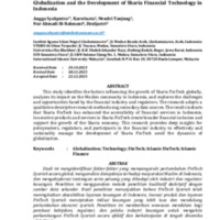 Globalization & Development of Sharia Financial Technology in Indonesia.pdf