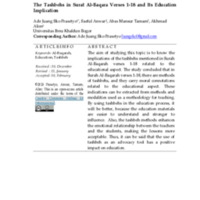 The Tashbehs in Surat Al-Baqara Verses 1-18 and Its Education Implication.pdf