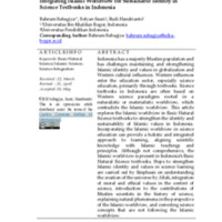 Integrating Islamic Worldview for Sustainable Identity in Science Textbooks in Indonesia.pdf