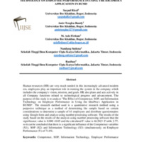 The Influence of Competency, SOP, and Information Technology on Employee Performance in Using the Ideaprocs Application in BUMD.pdf