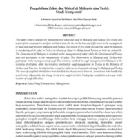 Pengelolaan zakat dan wakaf di Malaysia dan Turki studi komparatif.pdf