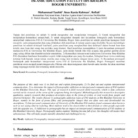The Impact Of Pornography Addiction On Interpersonal Communication Capability (A Case Study In Students Of Islamic Education Faculty Ibn Khaldun Bogor University).pdf