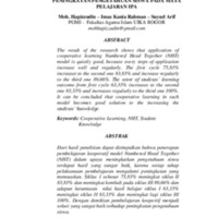 PENGARUH PEMBELAJARAN KOOPERATIF MODEL NUMBERED HEAD TOGETHER (NHT) TERHADAP PENINGKATAN PENGETAHUAN SISWA PADA MATA PELAJARAN IPA.pdf