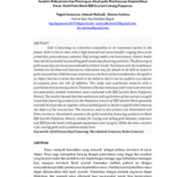 Analisis Mekanisme dan Penerapan Akad pada Pembiayaan Kepemilikan Emas.pdf
