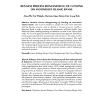 Business Process Reengineering of Funding on Indonesia's Islamic Banks.pdf