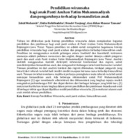 Pendidikan wirausaha bagi anak Panti Asuhan Yatim Muhammadiyah dan pengaruhnya terhadap kemandirian anak.pdf