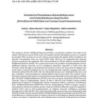 Implementasi Pengembangan Karakter Keagamaan dan Potensi Kecerdasan Anak Usia Dini (Studi Kasus di PAUD Ceria dan Tamasha Valaq Pangkalpinang).pdf