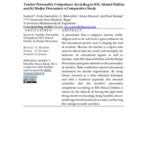 Teacher Personality Competence According to KH. Ahmad Dahlan and Ki Hadjar Dewantara.pdf