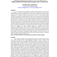 Pengaruh Uang Elektronik dan Surat Berharga Syariah Negara (SBSN) terhadap Jumlah Uang Beredar di Indonesia.pdf