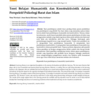 Teori Belajar Humanistik dan Konstruktivistik dalam Perspektif Psikologi Barat dan Islam.pdf